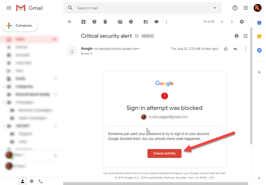 hosted 3rd party email settings for gmail