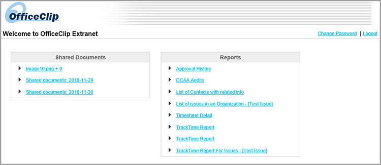Share, track information with Contact Management extranet