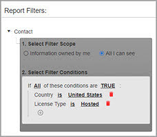 Create customized reports using filters with CRM reporting tools