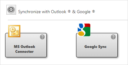 Sync OfficeClip calendar with Google and Outlook