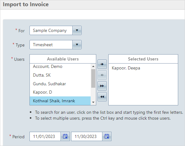 create invoices using templates