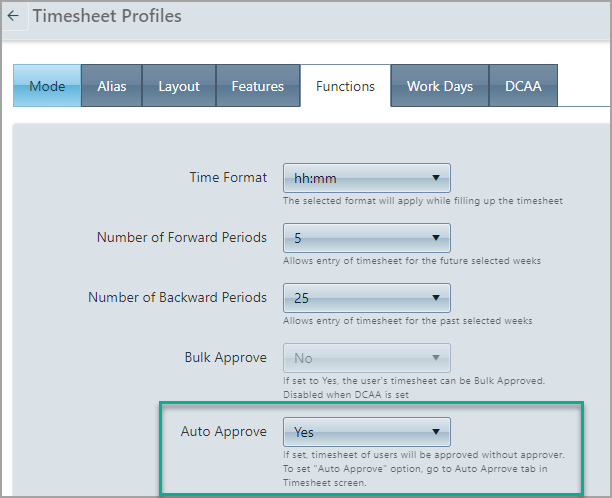 auto-approve timesheets