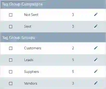 Manage contacts and leads