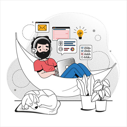 remote work during covid times