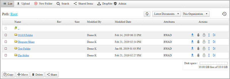 Document storage system