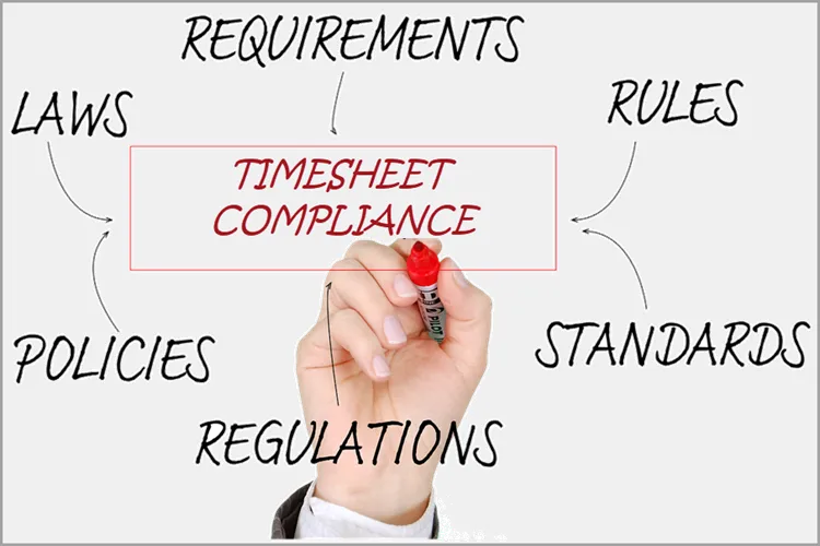 Timesheet compliance