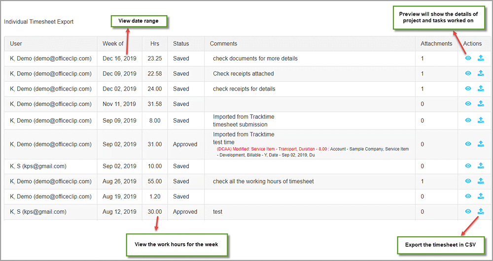  preview timesheet