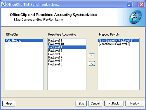 Process of Mapping Data Between Web Time Sheet and Sage-50 Accounting