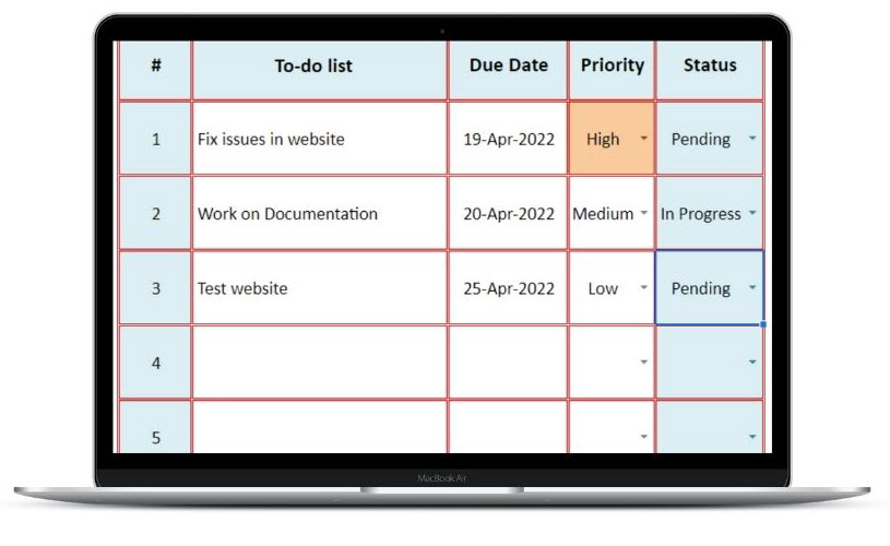 to do list templates