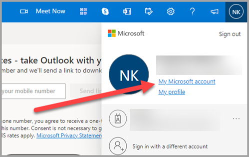My Microsoft Account