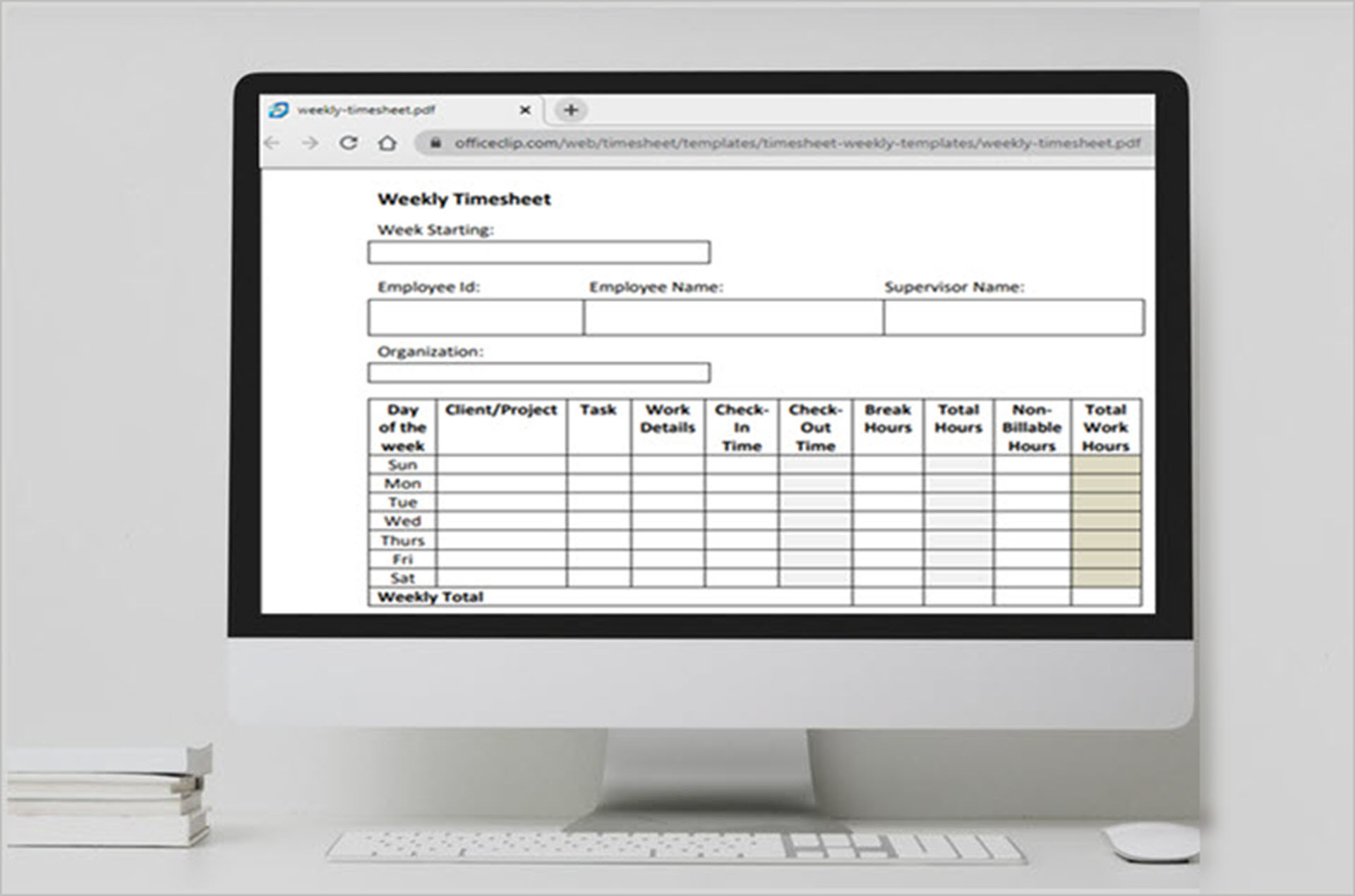 Timesheet Templates